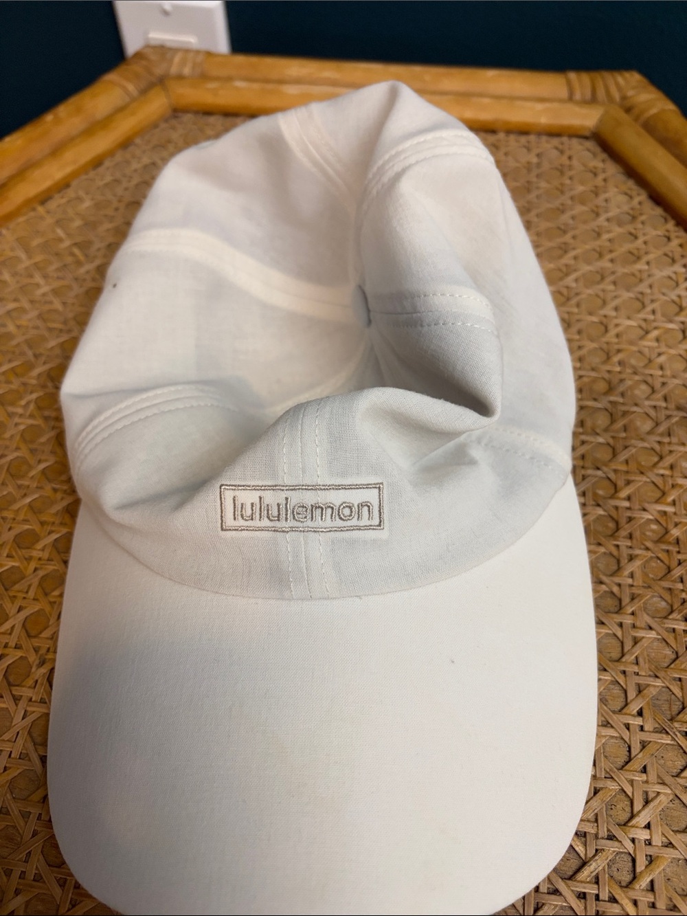 lululemon athletica Ivory/Off-White Logo Baseball Cap